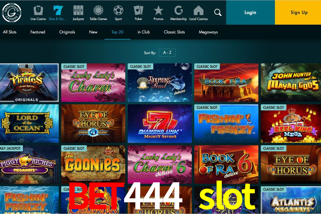 Bônus bet444 slot
